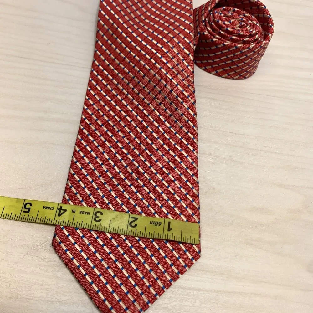Ermenegildo Zegna Pink‎ 100% Silk Neck Tie Pink Italy Mens